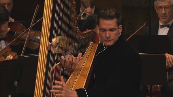 La harpe, reine à Versailles